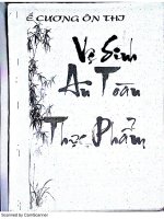 Đề thi vệ sinh an toàn thực phẩm p1 IUH đại học công nghiệp TP HCM
