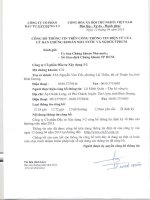 Báo cáo thường niên năm 2013 - Công ty Cổ phần Đầu tư Xây dựng 3-2