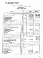 Báo cáo tài chính hợp nhất quý 2 năm 2015 - Công ty Cổ phần Nhựa Bình Minh