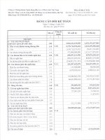 Báo cáo tài chính quý 4 năm 2011 - Công ty cổ phần Chứng khoán Ngân hàng Đầu tư và Phát triển Việt Nam