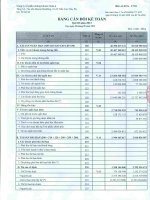 Báo cáo tài chính quý 3 năm 2013 - Công ty Cổ phần Chứng khoán ASC