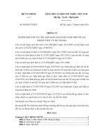 Thông tư 84/2016/TT-BTC hướng dẫn thủ tục thu nộp ngân sách nhà nước đối với các khoản thuế và thu nội địa