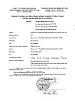 Báo cáo tài chính quý 4 năm 2015 - Công ty cổ phần Chứng khoán Ngân hàng Đầu tư và Phát triển Việt Nam