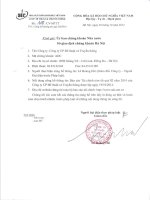 Báo cáo tài chính quý 3 năm 2014 - Công ty Cổ phần Mĩ thuật và Truyền thông