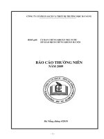 Báo cáo thường niên năm 2009 - Công ty Cổ phần Sách và Thiết bị trường học Đà Nẵng