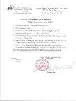 Báo cáo tài chính quý 1 năm 2015 - Công ty Cổ phần Mĩ thuật và Truyền thông