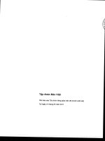 Báo cáo tài chính công ty mẹ quý 1 năm 2011 (đã soát xét) - Tập đoàn Bảo Việt