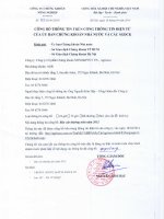 Báo cáo thường niên năm 2013 - Công ty Cổ phần Chứng khoán Nông nghiệp và Phát triển Nông thôn