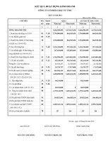 Báo cáo tài chính quý 1 năm 2014 - Công ty Cổ phần Đầu tư CMC