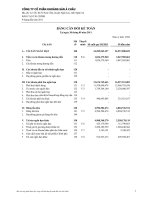 Báo cáo tài chính 9 tháng đầu năm 2011 - Công ty cổ phần Khoáng sản Á Châu