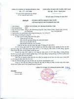 Báo cáo tài chính năm 2015 (đã kiểm toán) - Công ty Cổ phần Đầu tư Xây dựng Bạch Đằng TMC