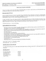 Báo cáo tài chính năm 2007 - Công ty Cổ phần Đầu tư CMC