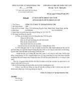 Báo cáo tài chính quý 2 năm 2014 (đã soát xét) - Công ty Cổ phần Đầu tư Xây dựng Bạch Đằng TMC