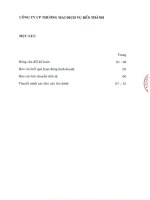 Báo cáo tài chính công ty mẹ quý 1 năm 2015 - Công ty Cổ phần Thương mại - Dịch vụ Bến Thành