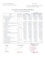 Báo cáo KQKD quý 4 năm 2012 - Công ty Cổ phần Chế biến và Xuất nhập khẩu Thuỷ sản Cà Mau