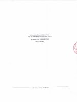 Báo cáo tài chính quý 3 năm 2013 - Công ty Cổ phần Khai thác và Chế biến Khoáng sản Bắc Giang