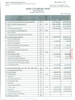 Báo cáo tài chính quý 4 năm 2013 - Công ty Cổ phần Chứng khoán ASC