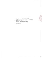 Báo cáo tài chính hợp nhất quý 4 năm 2014 - Tổng Công ty Cổ phần Bảo hiểm Ngân hàng Đầu tư và phát triển Việt Nam