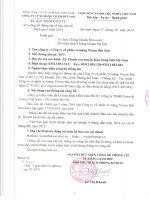 Báo cáo tài chính quý 3 năm 2014 - Công ty cổ phần Xi măng Vicem Bút Sơn