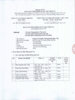 Báo cáo tình hình quản trị công ty - Công ty Cổ phần Chứng khoán Bảo Việt