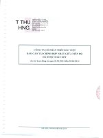 Báo cáo tài chính hợp nhất quý 2 năm 2014 (đã soát xét) - Công ty Cổ phần Đầu tư BVG