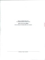 Báo cáo tài chính quý 1 năm 2012 - Công ty Cổ phần Khai thác và Chế biến Khoáng sản Bắc Giang