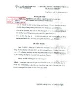 Nghị quyết Đại hội cổ đông thường niên năm 2011 - Công ty Cổ phần Nam Việt