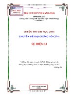 Chuyen de 4 su dien li