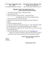 Báo cáo tài chính quý 3 năm 2014 - Công ty Cổ phần Sách - Thiết bị Bình Thuận