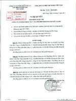 Nghị quyết Hội đồng Quản trị ngày 27-07-2011 - Công ty Cổ phần Khai thác và Chế biến Khoáng sản Bắc Giang