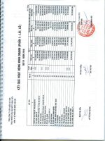 Báo cáo KQKD quý 4 năm 2010 - Công ty Cổ phần Cấp nước Chợ Lớn