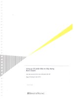 Báo cáo tài chính hợp nhất quý 2 năm 2012 (đã soát xét) - Công ty Cổ phần Đầu tư Xây dựng Bình Chánh