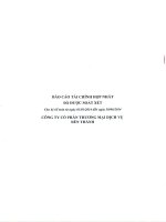 Báo cáo tài chính hợp nhất quý 2 năm 2014 (đã soát xét) - Công ty Cổ phần Thương mại - Dịch vụ Bến Thành