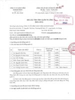 Báo cáo tình hình quản trị công ty - CTCP Dược phẩm Agimexpharm