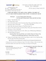 Báo cáo tài chính hợp nhất quý 1 năm 2016 - Tập đoàn Bảo Việt