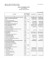 Báo cáo tài chính quý 1 năm 2011 - Công ty Cổ phần Cát Lợi