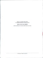Báo cáo tài chính quý 4 năm 2011 - Công ty Cổ phần Khai thác và Chế biến Khoáng sản Bắc Giang