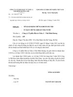 Báo cáo tài chính hợp nhất quý 3 năm 2014 - Công ty Cổ phần Đầu tư Châu Á - Thái Bình Dương