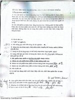 Đề thi phụ gia bao bì thực phẩm p1 IUH đại học công nghiệp TP HCM