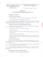 Nghị quyết Đại hội cổ đông thường niên - Công ty Cổ phần Thiết kế Công nghiệp Hóa chất