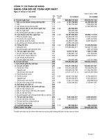 Báo cáo tài chính hợp nhất quý 4 năm 2010 - Công ty Cổ phần Gò Đàng