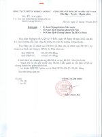 Báo cáo tài chính quý 3 năm 2015 - Công ty Cổ phần Chứng khoán An Phát