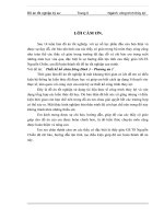 Thiết kế hồ chứa Sông Dinh 3 Phương án 1