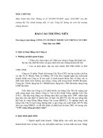 Báo cáo thường niên năm 2008 - Công ty Cổ phần Thuốc sát trùng Cần Thơ