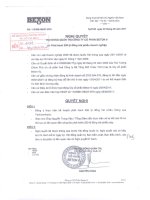 Nghị quyết Hội đồng Quản trị ngày 9-6-2011 - Công ty Cổ phần Beton 6