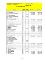 Báo cáo tài chính hợp nhất quý 4 năm 2010 - Công ty Cổ phần Bê tông Biên Hòa