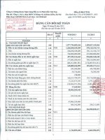 Báo cáo tài chính quý 3 năm 2013 - Công ty cổ phần Chứng khoán Ngân hàng Đầu tư và Phát triển Việt Nam