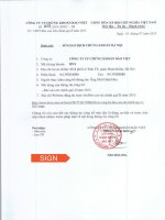 Báo cáo tài chính quý 2 năm 2015 - Công ty Cổ phần Chứng khoán Bảo Việt