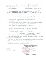 Báo cáo tài chính quý 2 năm 2014 - Công ty cổ phần Xuất nhập khẩu An Giang