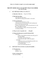 Báo cáo tài chính quý 3 năm 2006 - Công ty Cổ phần Cơ khí và Xây dựng Bình Triệu